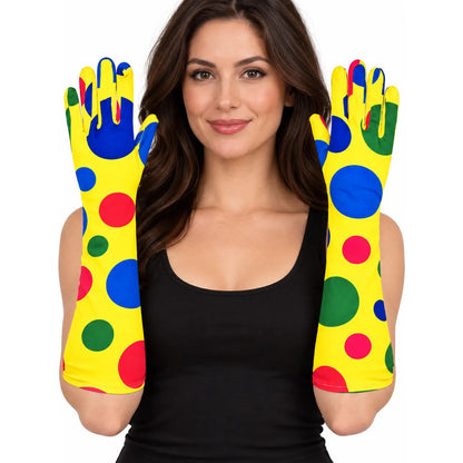 Guantes Largos Payaso