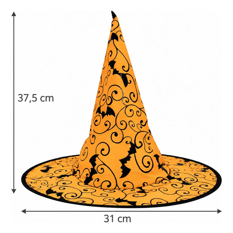 Gorro Brujita Murciélagos