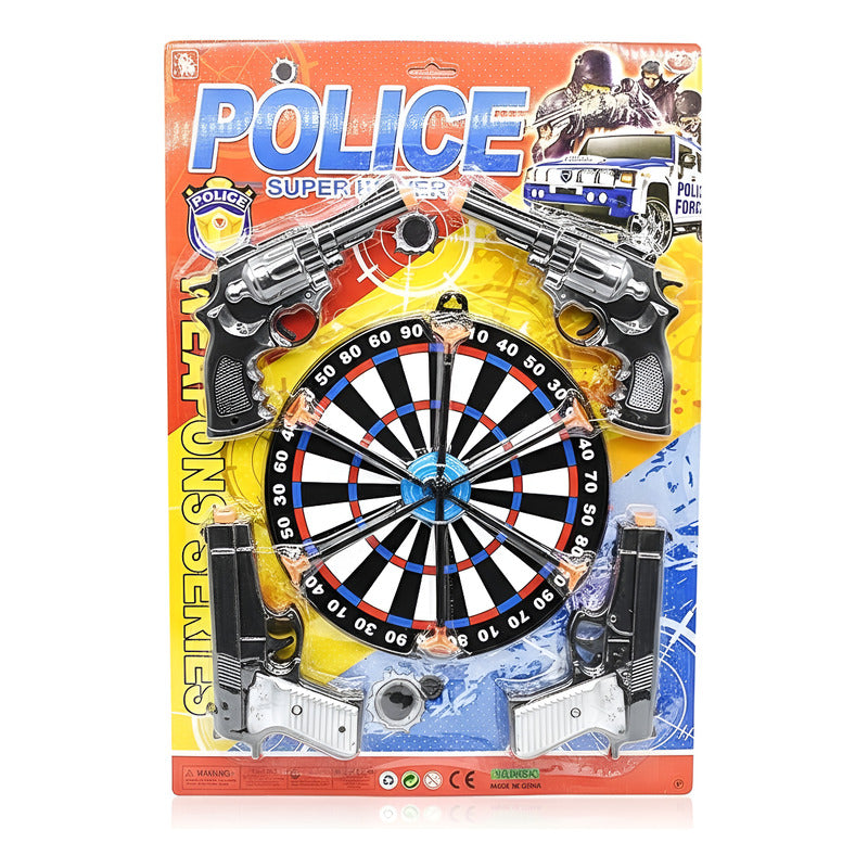 Set De Policía Con 4 Armas