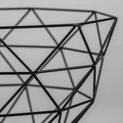 Canasto De Metal Decorativo