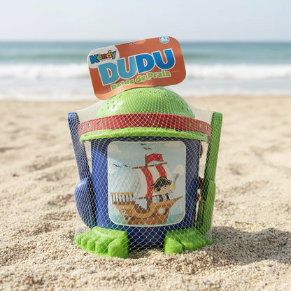 Balde Para Playa Con Accesorios 23 X 22 cm