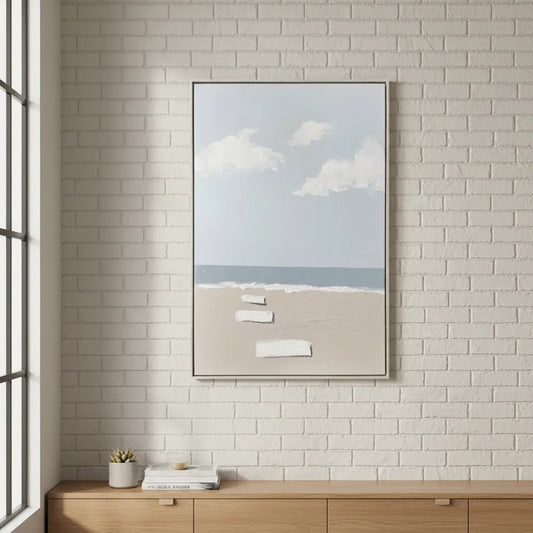 Cuadro Minimalista Paisaje Playa