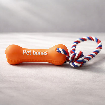 Juguete Hueso Con Cuerda Para Mascotas 15 X 3,5 cm