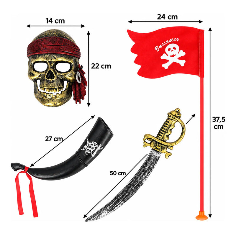 Set de Accesorios Pirata