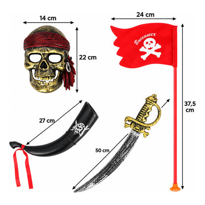 Set de Accesorios Pirata