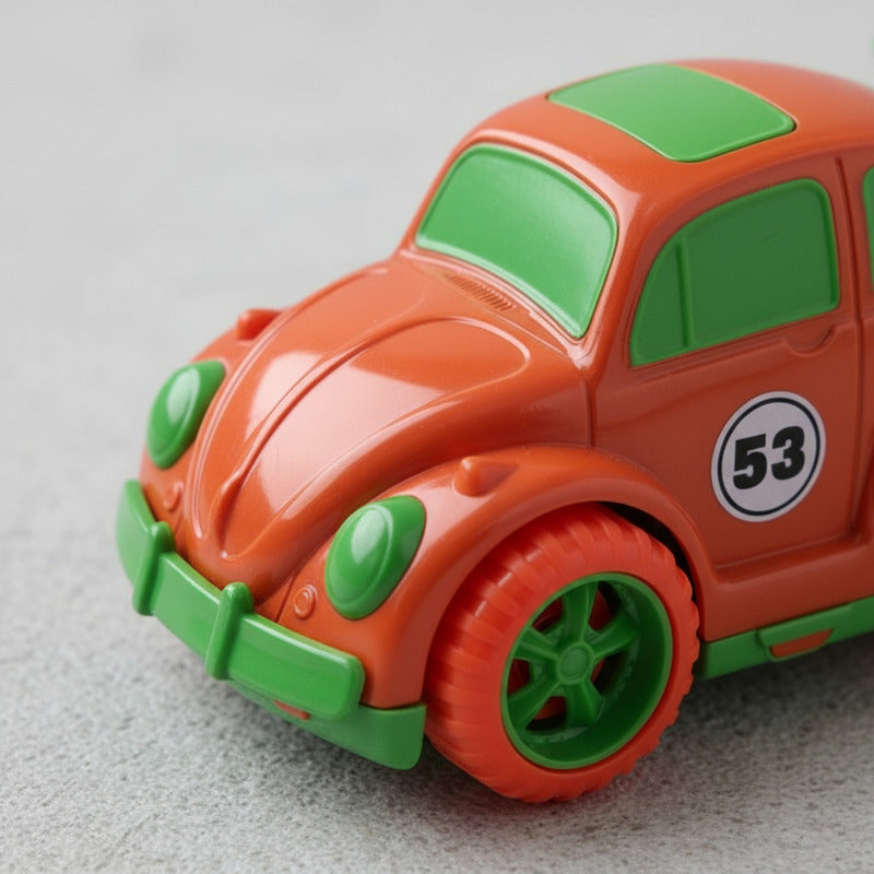 Auto De Juguete Fusca Con Ojos