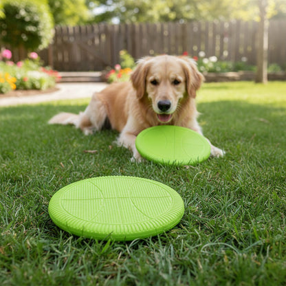 Frisbee Para Mascotas De Silicona 19 cm