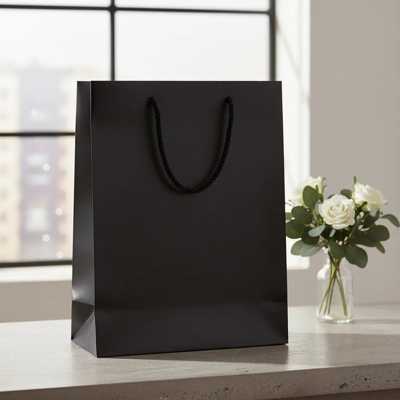 Bolsa De Regalo Lisa Negro