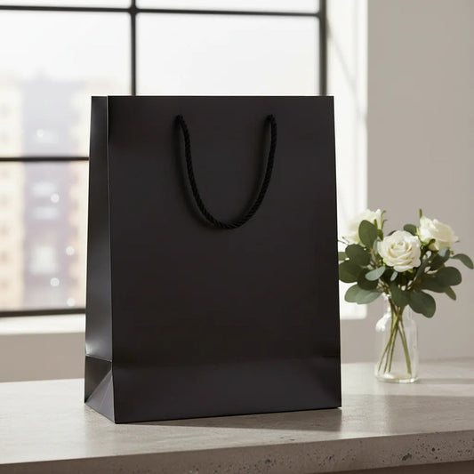 Bolsa De Regalo Lisa Negro