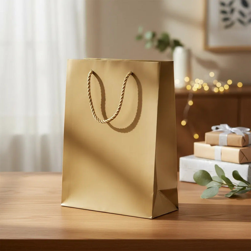 Bolsa De Regalo Lisa Dorado