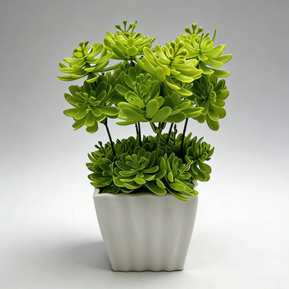 Planta Artificial Sedum En Maceta