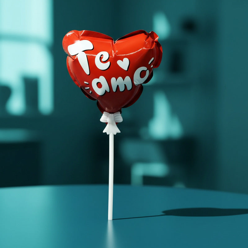 Globo Corazón Te Amo San Valentín 15 X 15 cm