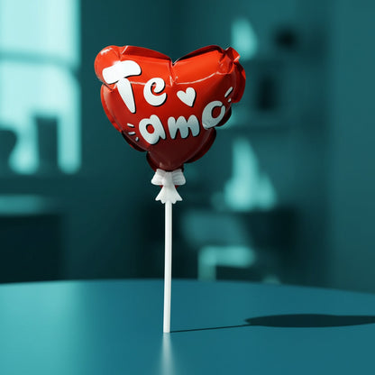 Globo Corazón Te Amo San Valentín 15 X 15 cm