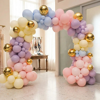 Kit Arco De Globos Pastel