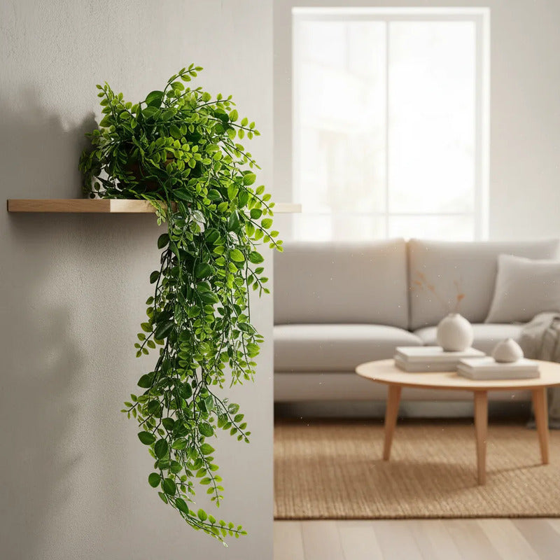 Planta Verde Colgante 80cm