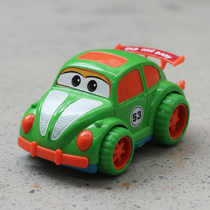 Auto De Juguete Fusca Con Ojos