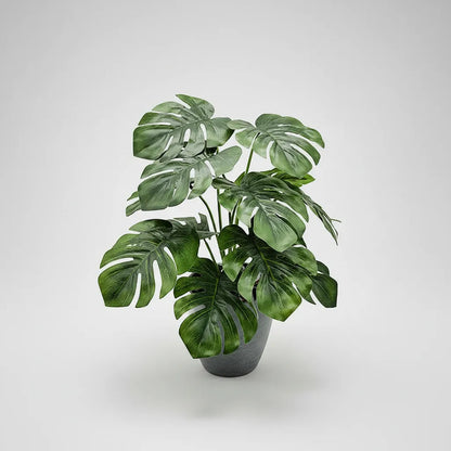 Ramo Esqueleto De Caballo Mediano 39 cm Con 12 Hojas