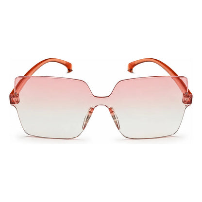 Lentes Estilo Oversize Degradé