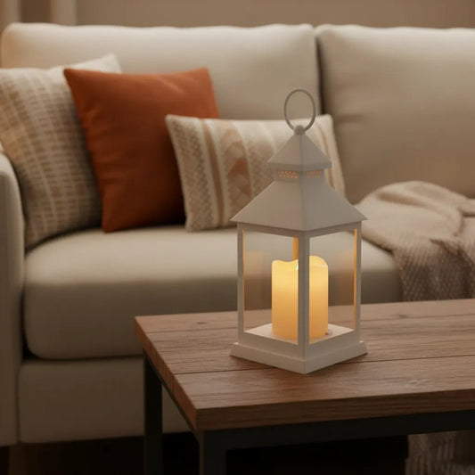 Farol Con Vela Mediano Liso