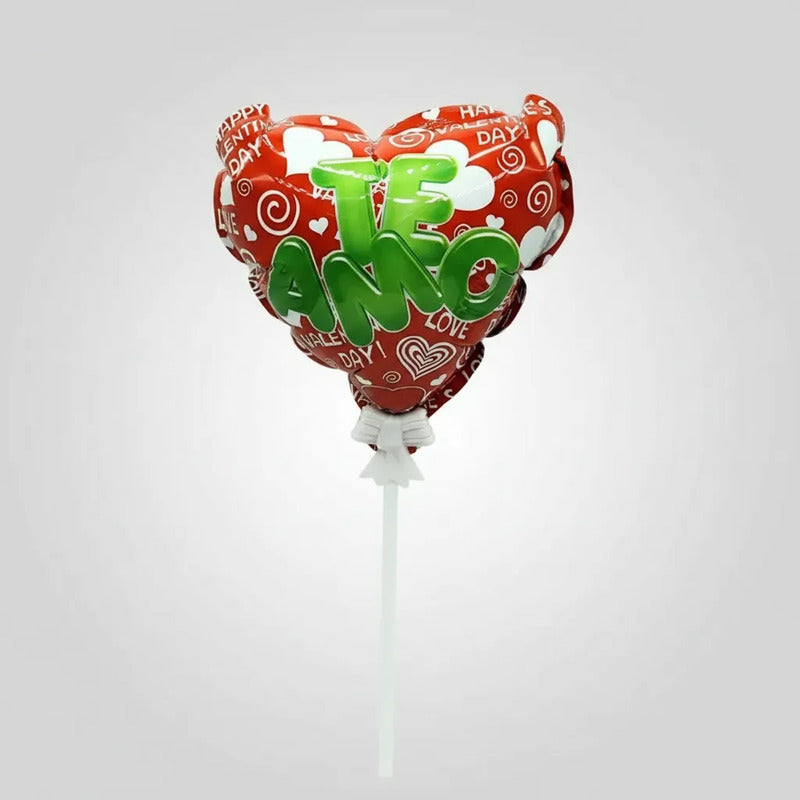 Globo Corazón Te Amo San Valentín 15 X 15 cm