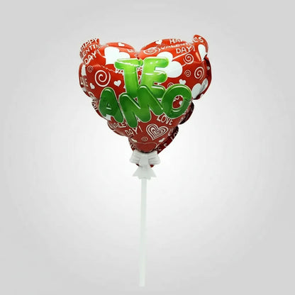 Globo Corazón Te Amo San Valentín 15 X 15 cm