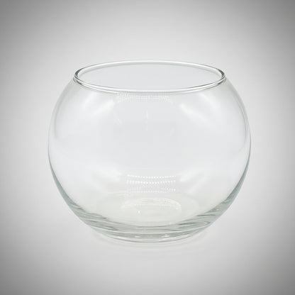 Florero Pecera Vidrio 6 X 6 cm