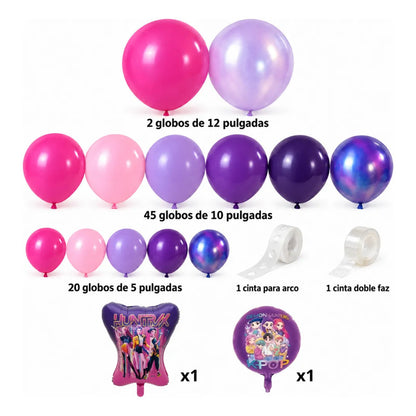 Kit De Globos Guerreras K-POP