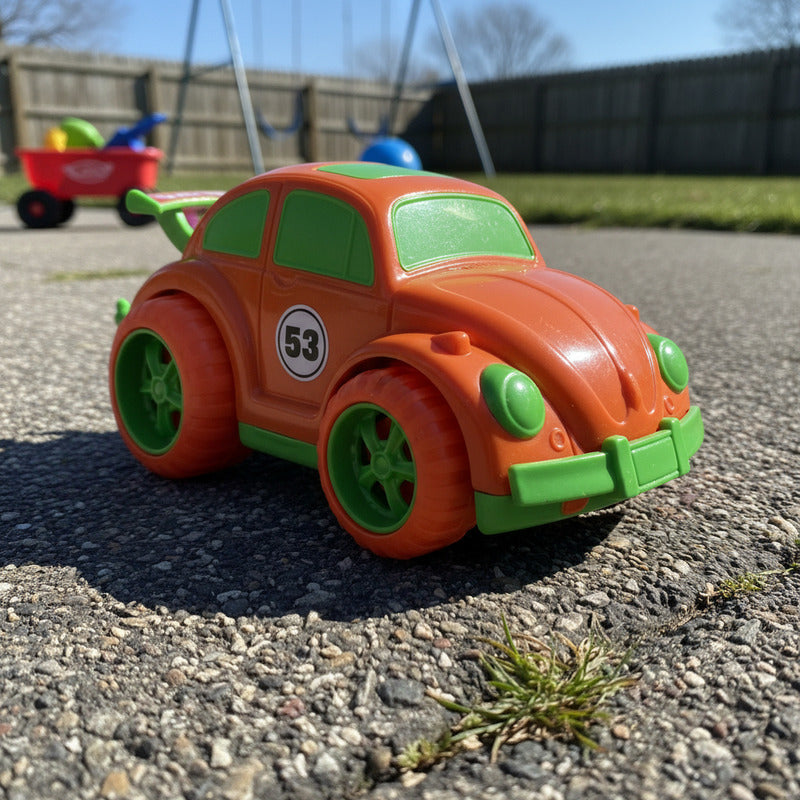 Auto De Juguete Fusca Con Ojos