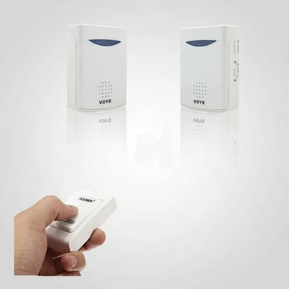 Timbre Inalámbrico Exterior Doble Receptor - 100mts