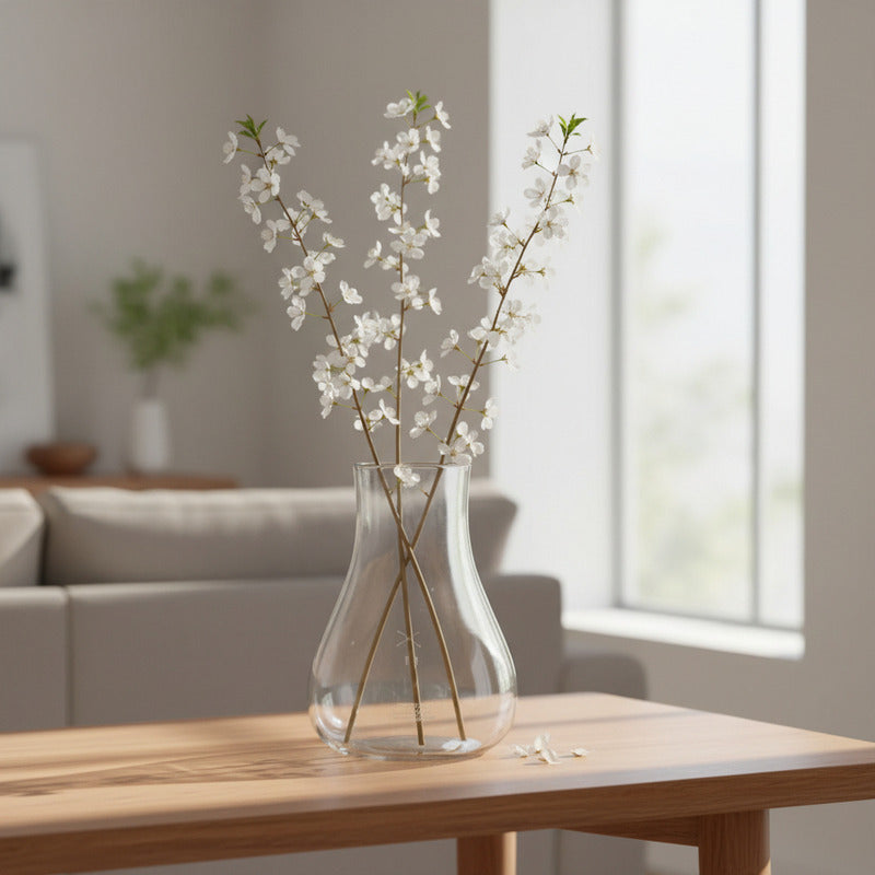 Florero De Vidrio Silueta 12 cm