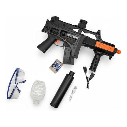 Metralleta 636c Lanza Biogel Con Luz