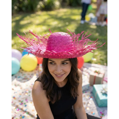 Sombrero Hawaiano De Paja