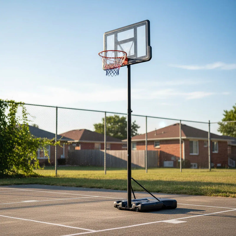 Aro De Basket Con Soporte 305 cm