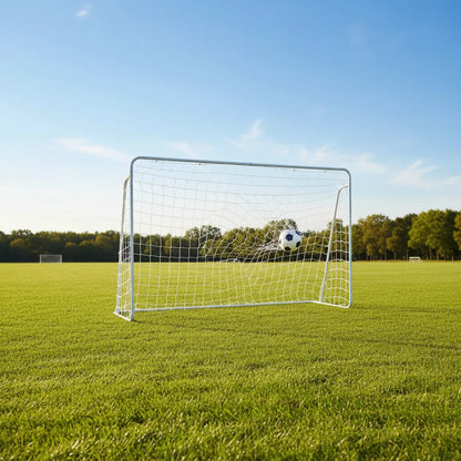 Arco De Futbol Grande Con Red 213 X 150 X 75cm