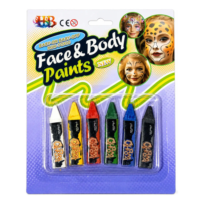 Set De Pinturas 6 colores