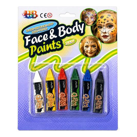 Set De Pinturas 6 colores