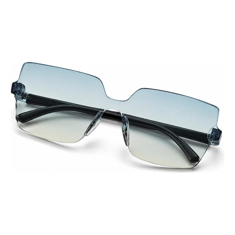Lentes Estilo Oversize Degradé