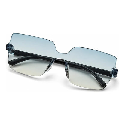 Lentes Estilo Oversize Degradé
