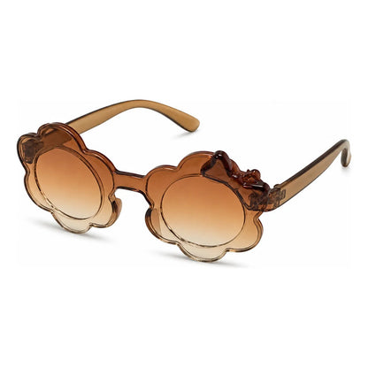 Lente Flor Con Broche Degradé