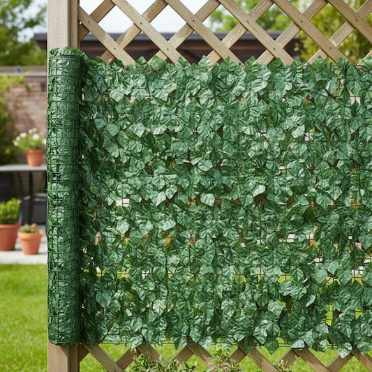 Rollo De Malla Con Hojas Enredaderas 1 X 3 mts