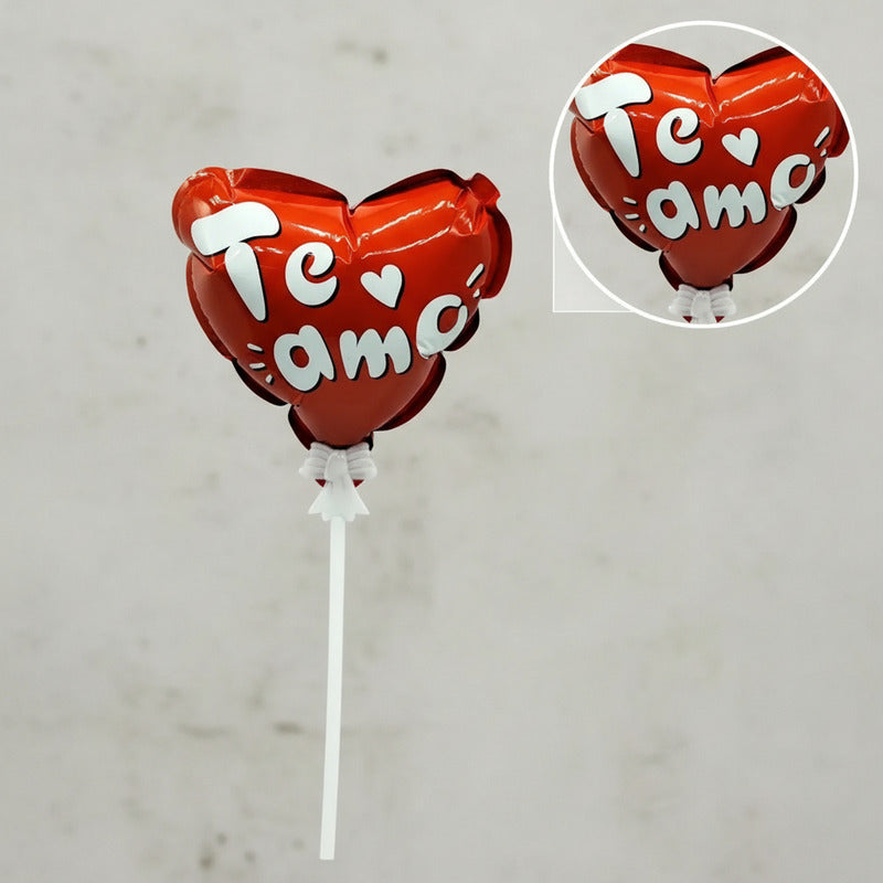 Globo Corazón Te Amo San Valentín 15 X 15 cm