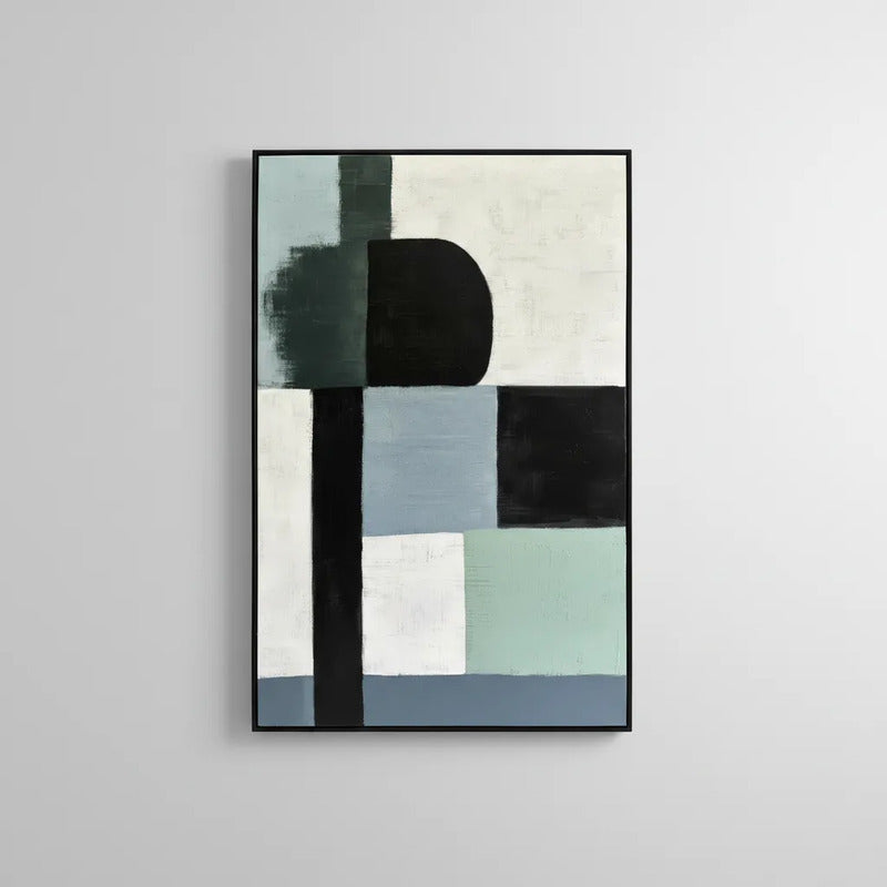 Cuadro Elegante Y Moderno Abstracto