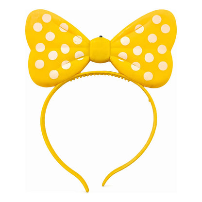 Vincha Minnie Lunares con Luz