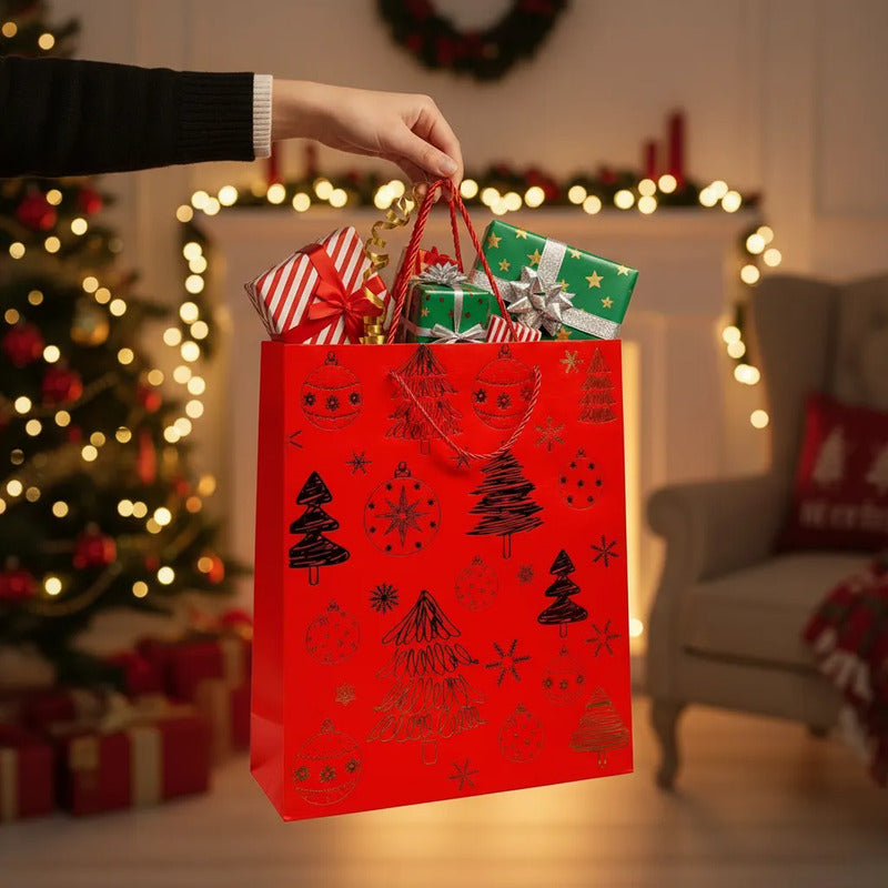 Bolsa De Regalo Navideña