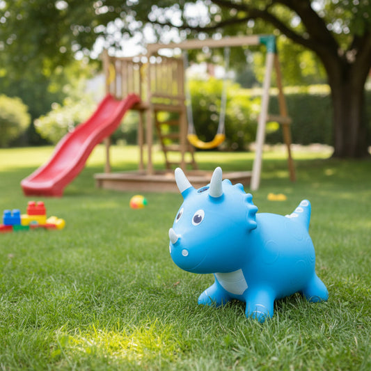Dino Saltarín De Goma Inflable
