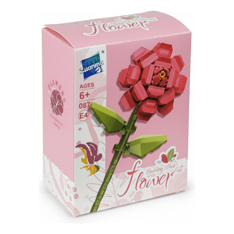 Bloques De Encastre Flor 4 X 16 cm