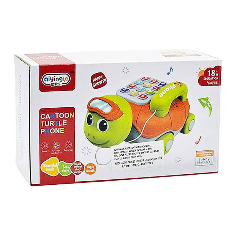 Teléfono Tortuga Didáctico 11 X 18 cm