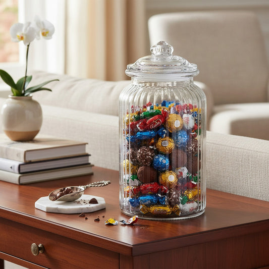 Bollón Tipo Caramelera Con Tapa 19 cm