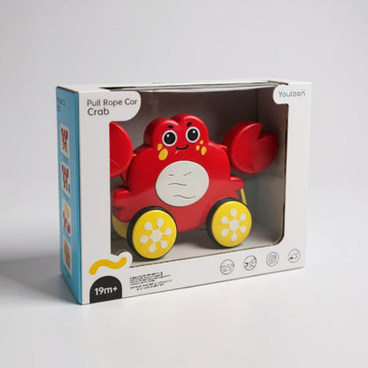 Juguete De Arrastre Cangrejo Bebe Con Sonido