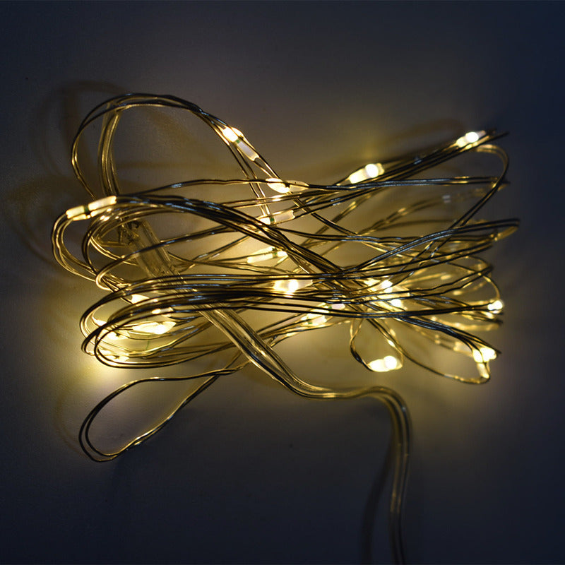 Luciérnagas Blanco Cálido 3mts X30 Luces